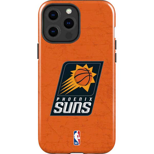 NBA Phoenix Suns Distressed iPhone 15 Pro Max Impact Case